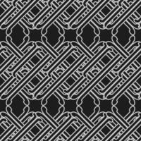 Geometric fabric abstract ethnic pattern vector