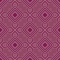 Geometric fabric abstract ethnic pattern vector