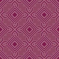 Geometric fabric abstract ethnic pattern vector