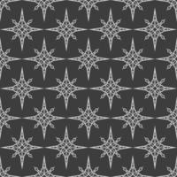 Geometric fabric abstract ethnic pattern vector