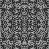 Geometric fabric abstract ethnic pattern vector