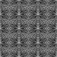 Geometric fabric abstract ethnic pattern vector