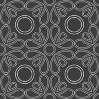 Geometric fabric abstract ethnic pattern vector