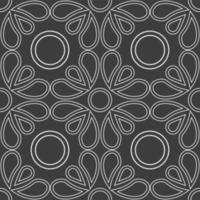 Geometric fabric abstract ethnic pattern vector