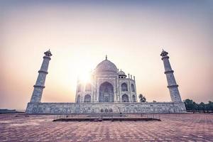 Mausoleo del Taj Mahal en Agra, India