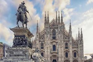 Architecture of the Cathedral of Milan photo