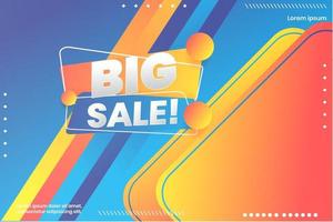 Sale banner template design and Big sale special offer
