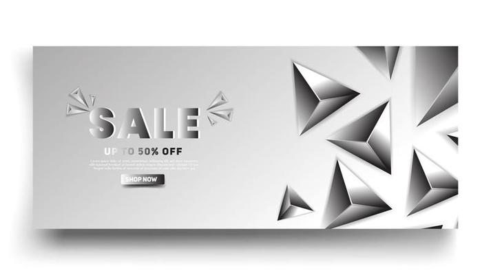 Sale banner template design with Big sale special offer for end of season special offer banner