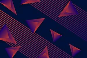 Vector illustration of Abstract Polygon Vector Background