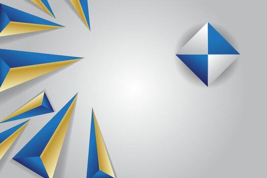 Vector illustration of Abstract Polygons and Lines on Vector Background