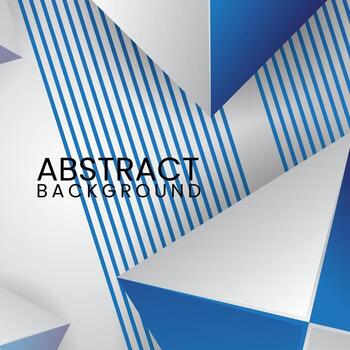 Ilustración vectorial de polígonos abstractos y líneas sobre fondo de vector