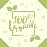 organic product text vector