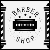 barber shop poster vector