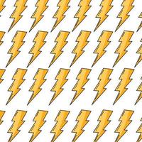 thunderbolt power background vector