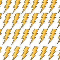 thunderbolt power background vector