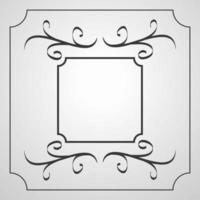 ornament frame classical vector