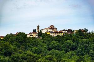 Village on a hilltop photo