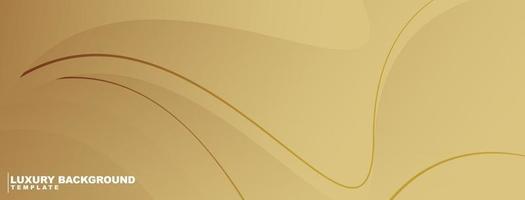 Gold wave abstract background illustration vector