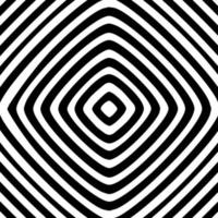 Black and White Hypnotic Background vector