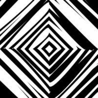 Black and White Hypnotic Background vector