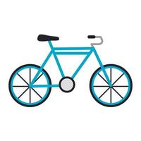 bicycle vehicle sport isolated icon vector
