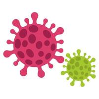 covid19 virus particles pandemic icon vector