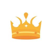corona de oro monarca joya realeza vector