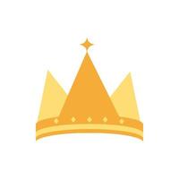corona de oro monarca joya realeza vector