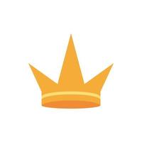 gold crown monarch jewel royalty vector