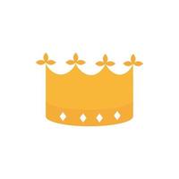 corona monarca joyería real coronación y poder vector