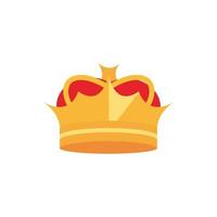 crown monarch jewel royalty authority vector