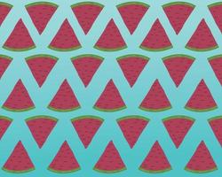 watermelon summer seamless pattern abstract design vector