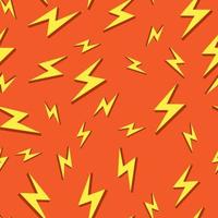 Seamless  background pattern bolt icons.Flat design illustrations. Vector illustrate.