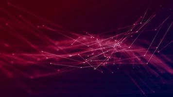 Magenta Abstract Motion Line Background Loop video