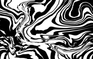 Black and white abstract marble texture. Monochrome abstract background. Vector illustration