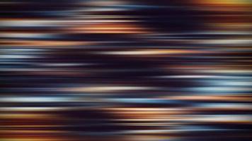 Multicolored gradient glowing horizontal lines loop motion background video