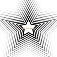 Star line pattern background vector