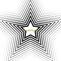 Star line pattern background vector