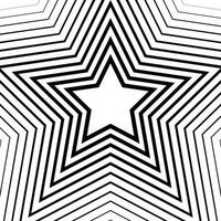 Star line pattern background vector