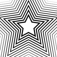 Star line pattern background vector