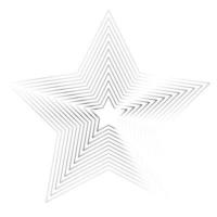 Star line pattern background vector