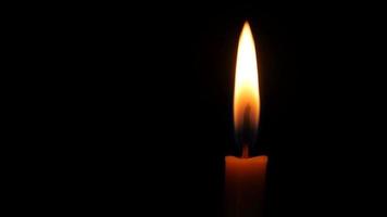 Burring Candle Close Up video