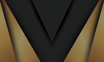 Modern premium background with golden lines vector