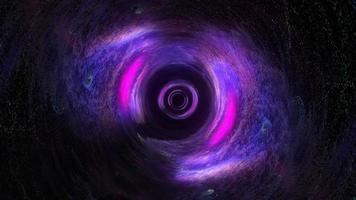 resplandor ambiental púrpura oscuro tech agujero túnel lazo