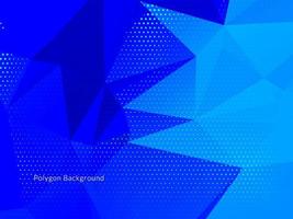 Modern colorful geometric polygon background vector