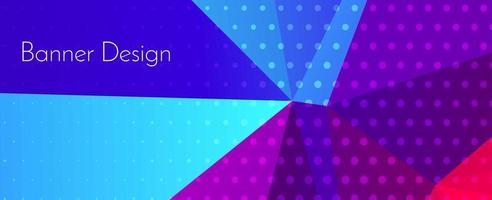 Abstract geometric modern decorative design banner pattern background vector