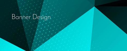 Abstract elegant geometric decorative design banner background vector