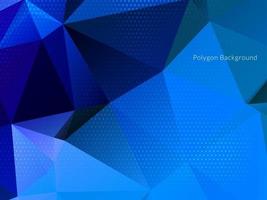 Abstract colorful triangular geometric crystal background vector