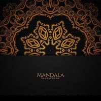 Abstract beautiful luxury mandala decorative background vector