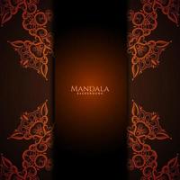 Beautiful mandala design modern  decorative luxury background vector